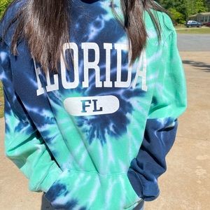 Tie Dye Florida Hoodie